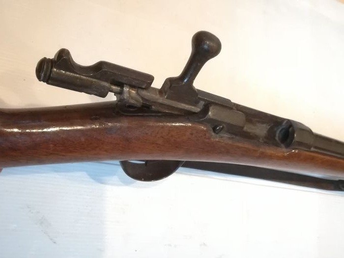 Frankreich - Mas (Manufacture D’Armes De St. Etienne) - Model 1874 - Fusil Infanterie  - Zentralfeuer - Fettes Gewehr - Cal 28 