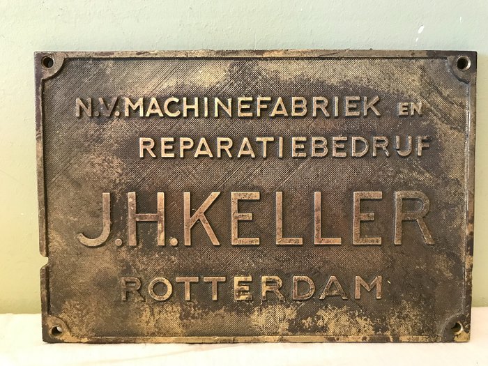 N.V machinefabriek en reparatiebedrijf J.H.Keller - Geel - Catawiki