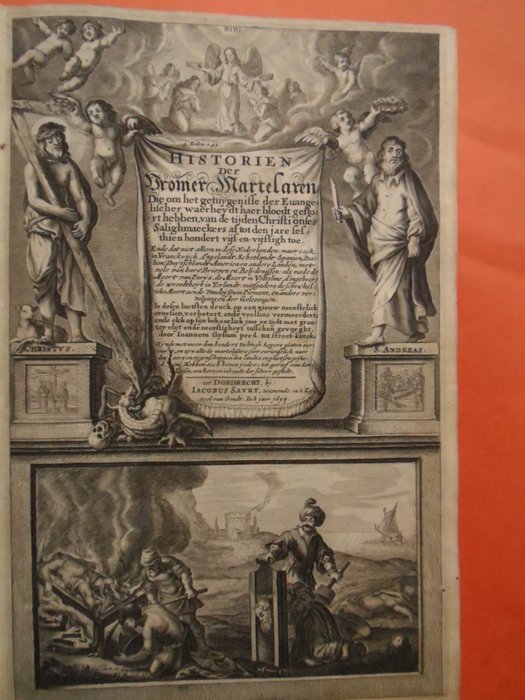 Adriaen Cornelisz van Haemstede  - Historie der Martelaren  - 1659