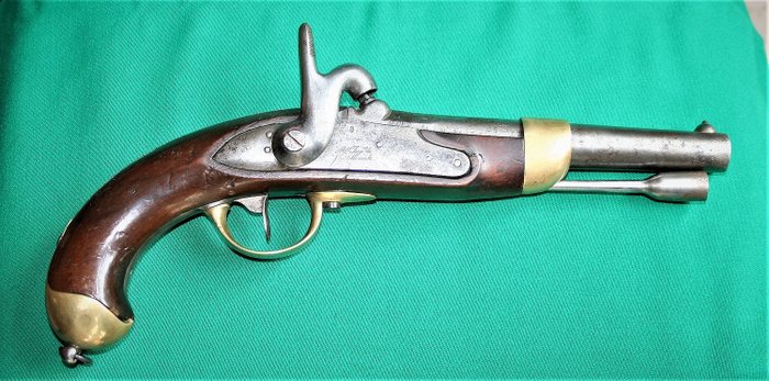 France - Chatellerault Arsenal - 1822 T bis - Cavalry - Percussion - Pistol - 17,6