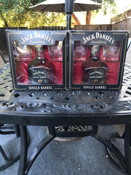 Jack Daniel's Single Barrel Gift Set b. 2008 750ml 2