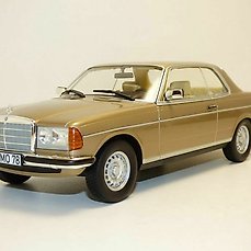 NEW bei PREMIUM-MODELCARS 1:18 Norev Mercedes 280CE Coupe 1980 Champagner-met 
