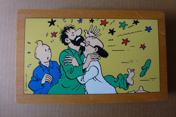 Tintin - Jeu de cubes Vilac en bois - First edition - - Catawiki