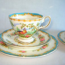 Victorian Inspired China Saucer