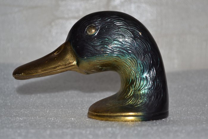 DUCKY Paris - Duck head bottle opener - Bronze (gilt/silvered/patinated/cold painted)