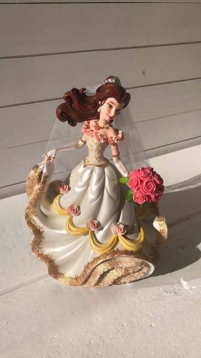 "Belle Wedding Figurine" 4045444 Disney Showcase 