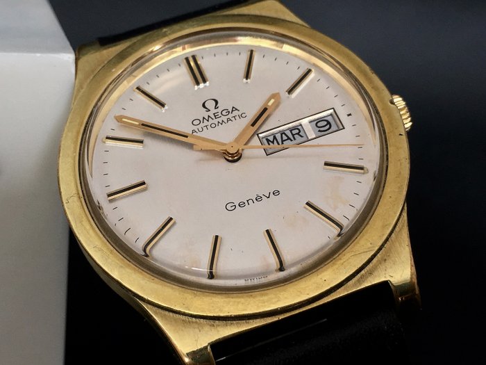 Omega - Genève Automatic DayDate - "NO RESERVE PRICE" - Ref. 166.0169 - Herre - 1970-1979