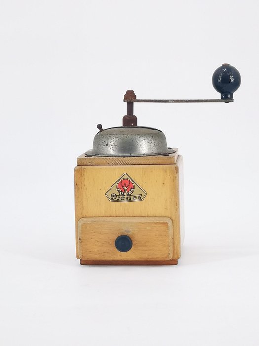 Dienes - antique coffee grinder mocha mill - Wood