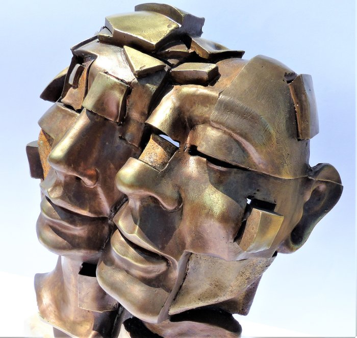 Andrés Gomez - 雕像 - 電解青銅