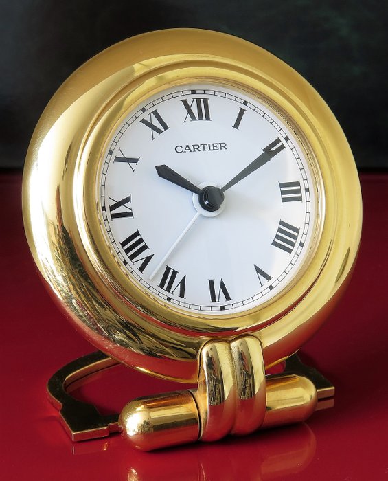 Ξυπνητήρι Cartier Colisee - Cartier - Gold plated - 21ος αιώνας