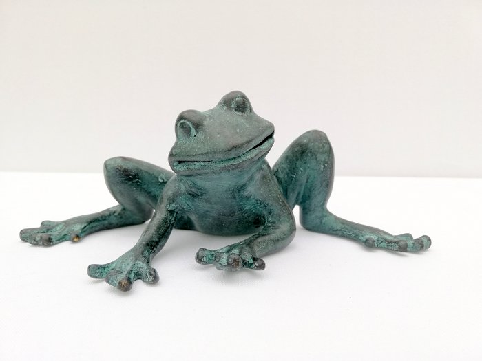 Figure - Bronze - Frog - Asia - Second half 20th century - Catawiki