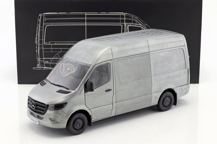 Norev - 1:18 - Mercedes-Benz Sprinter Rugged-Edition - Carro de gabinete / Panel Van