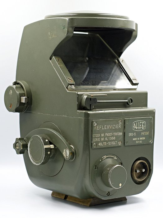 Niederlande - Antikes Nife Militär WWII - Reflexvisier: Modell SRS-5 - Bofors L / 70 - 1940
