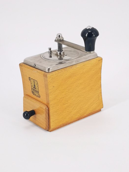 Armin Trösser - antique coffee grinder mocha mill - Wood