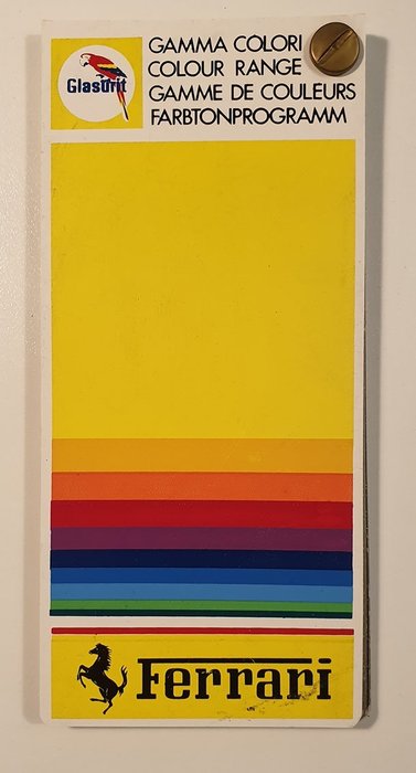 法拉利顏色表 - 1980-1980