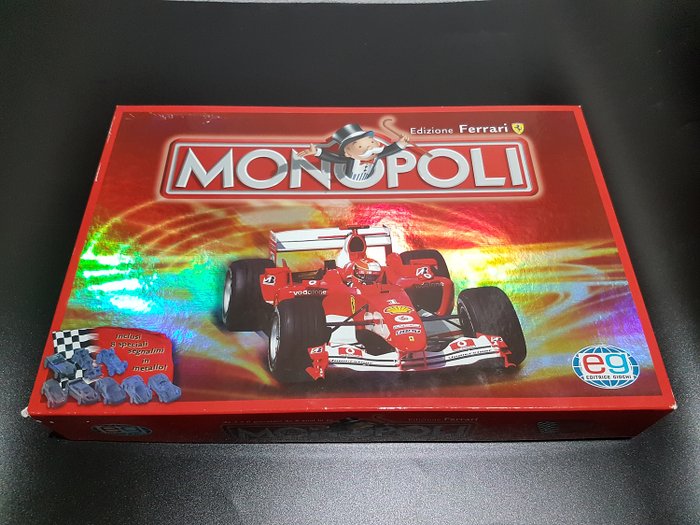 Modelos/Brinquedos - Ferrari - Official Edizione Ferrari Monopoli / Monopoly - 2004