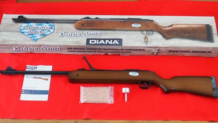 Germany - Diana (Dianawerk) - Oktoberfest limeted edition - Inc 2000BB - Top cocking lever - Air rifle - 4.4 BB/.173