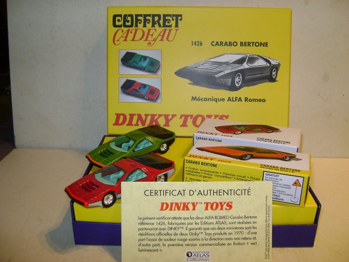 CF01 Boxset Ferrari Maserati '50 Car 1/43 Reissue Dinky Toys Atlas 