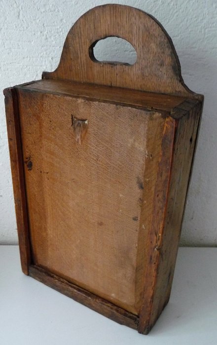 Antike hölzerne "Schultasche" (1) - Holz