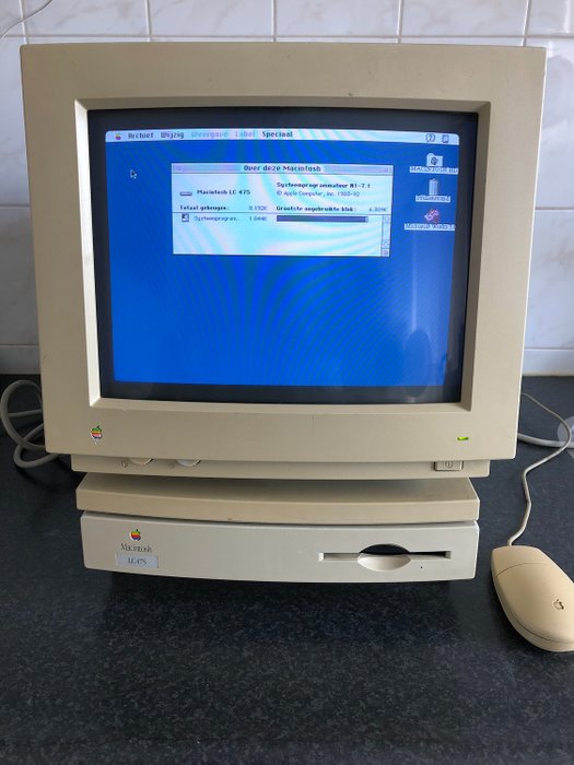 Apple Macintosh LC 475 & Color Display - 麥金塔電腦 - 無原裝盒