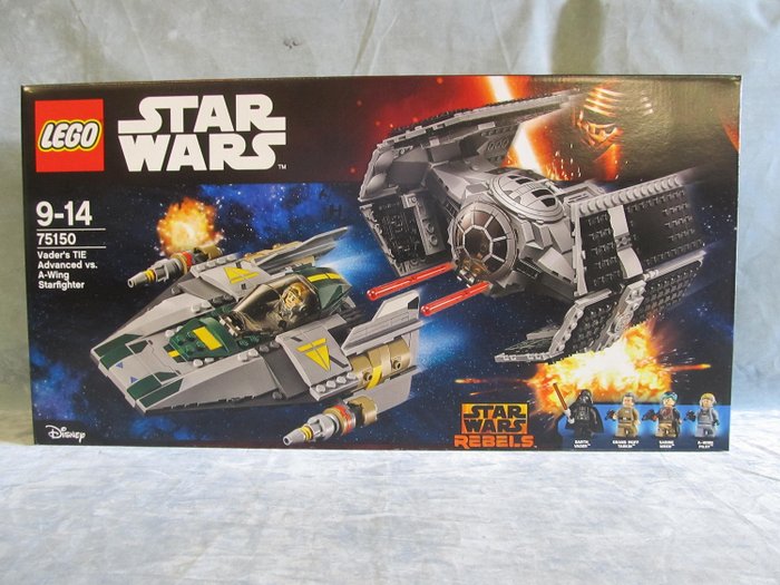 A-Wing Starfighter New Sealed LEGO 75150 Star Wars Vader's TIE Advanced vs 