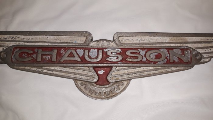 Emblema / Mascota -  chausson bus grill embleem - 1950