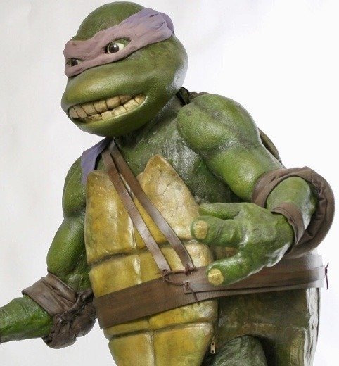 Teenage Mutant Ninja Turtles (1990) - Original screen used Leonardo Full  Costume - from the personal collection of creator Kevin Eastman - Catawiki