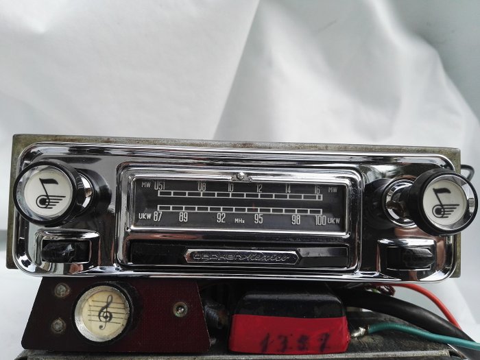 Becker radio Mercedes 50-tal. 60s - Becker mexico tg - 1959-1964