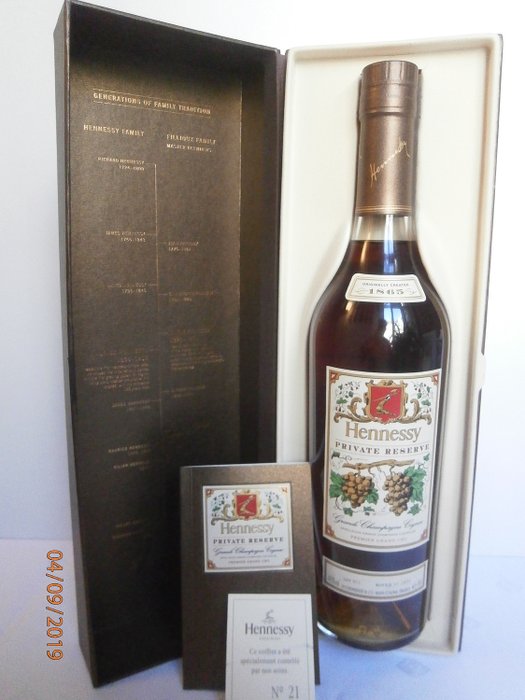 Hennessy 60 years old - Private Reserve 1865 - 70cl