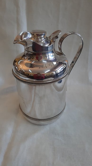 復古熱水瓶 (1) - 鍍銀 - 義大利 - 20世紀下半葉