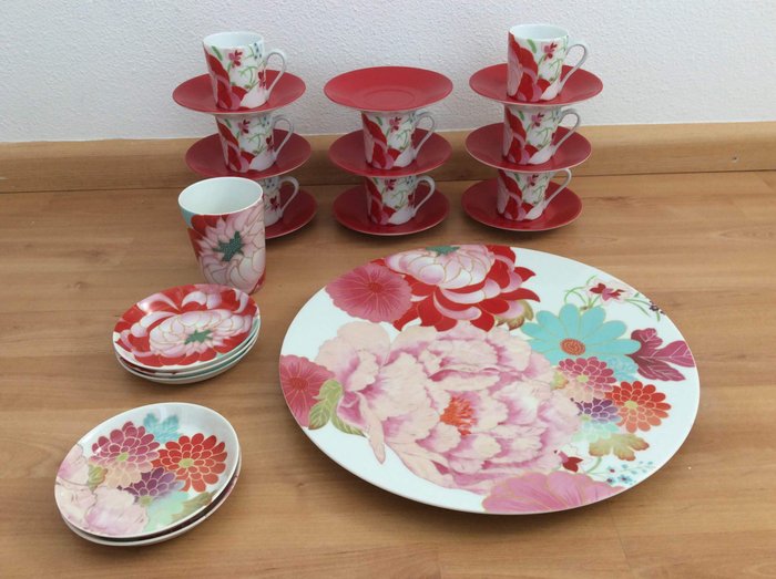 Kenzo Akiko - tableware (24) - Mid-Century Modern - Porcelain