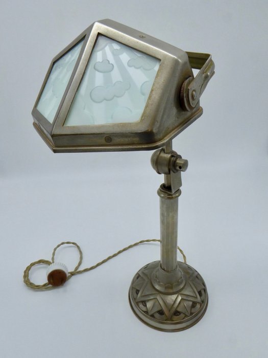 Pirouette - Ritka Art Deco asztali lámpa (1)