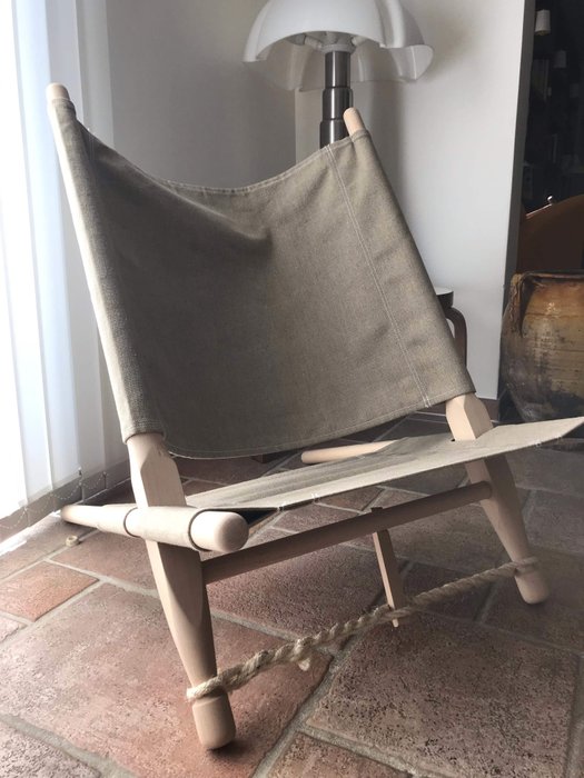 Ole Gjerlov-Knudsen - Skovshoved Møbelfabrik  - Liggestol, Safari stol (1) - OGK Safari chair