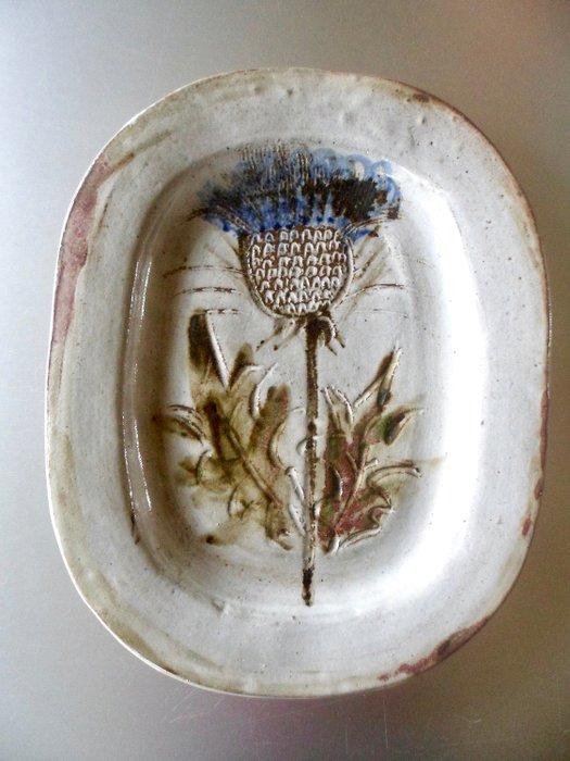 Albert Thiry - Vallauris - Servierplatte - Keramik