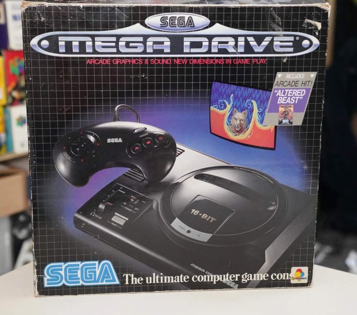 Sega Mega Drive - Console - Στην αρχική του συσκευασία
