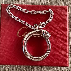 cartier panther keychain