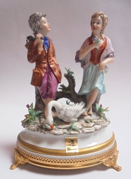 Carpie - Capodimonte - Figure - Porcelain