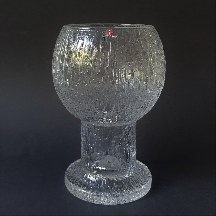 Timo Sarpaneva - Iittala - Large Kekkerit vase - Glass