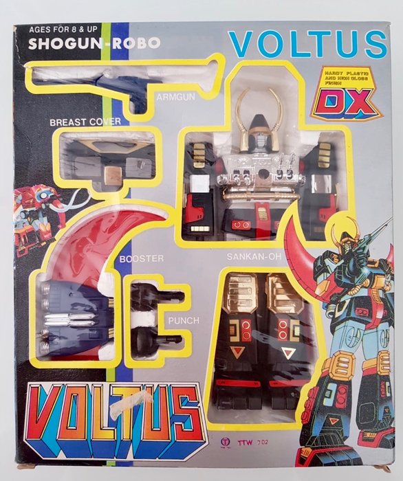 DX - 幕府将军 - 机器人 Voltus - 1980-1989 - Taiwan