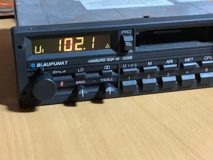 Radio - Blaupunkt - Hamburg SQR 48 - 1986
