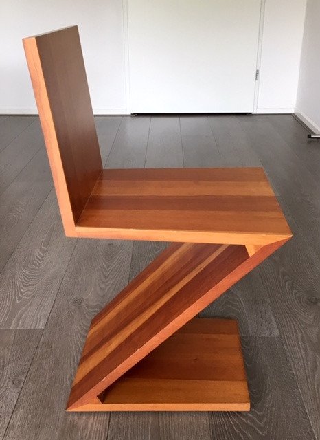 Gerrit Rietveld - Cassina - Chair (1) - Zigzag Chair