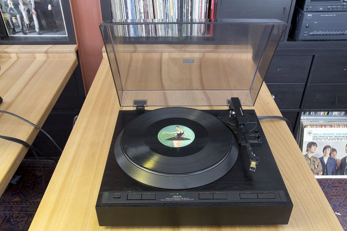 Denon - DP 37F - High End - Fully Automatic - With Philips GP412 cartridge - Tourne-disque