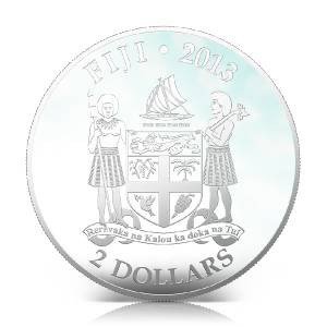Fiji 2013 Super Cat IV Siamese Dogs /& Cats 1 Oz Proof Silver Coin
