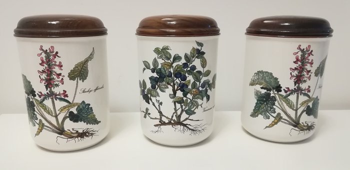 Villeroy & Boch - "Botanica" Gläser / Lebensmittelbehälter (3) - Porzellan