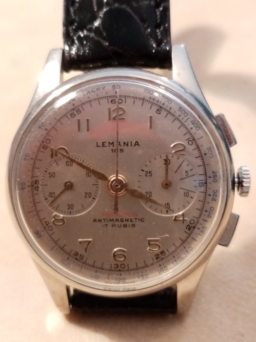 Lemania - 105 - Calibro 1276 - Herre - 1950-1959
