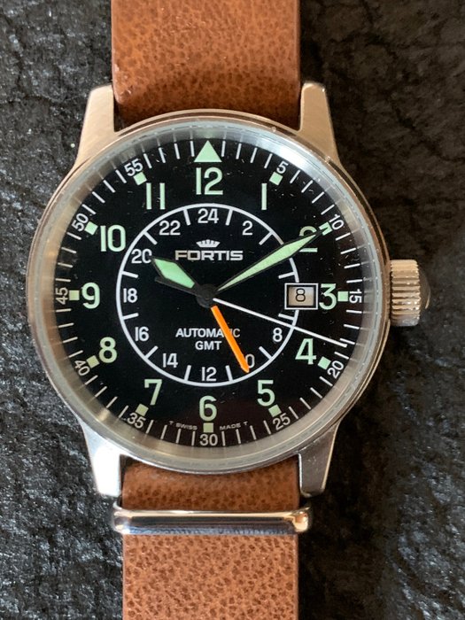 Fortis - Fortis GMT Swiss Automatic Flieger Watch oversize 41 mm - Miehet - 2000-2010