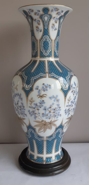 Ancap Sona (Verona) - Große Vase mit Blumen (45 cm) - Porzellan