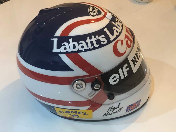 Williams - Formuła 1 - Nigel Mansell - 1992 - Kask