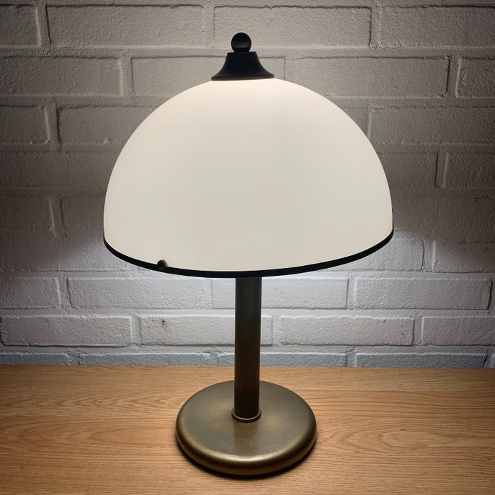De Lijster Lampen - Rijssen - Lampe banquier / notaire - Style Géorgien - Laiton, Plastique