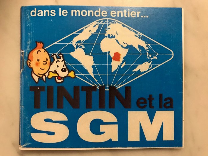 Tintin - Tintin et la SGM -  Société Générale des Minerais - B - (1968)